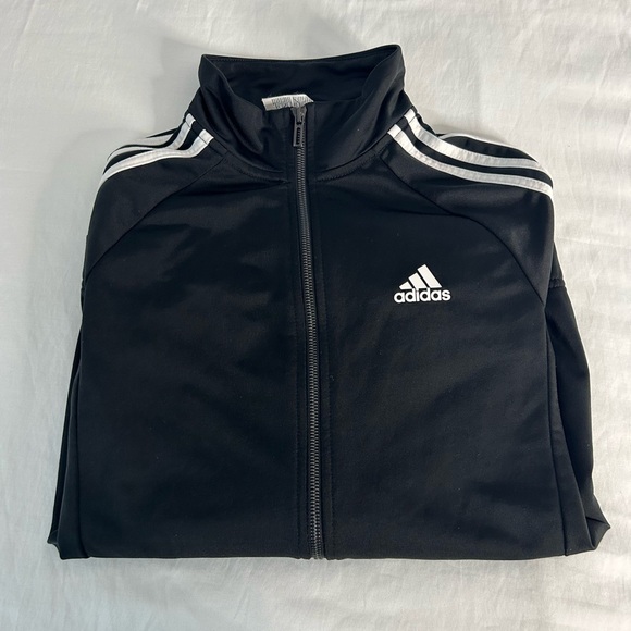 Adidas Black Athletic Jacket - Picture 1 of 5